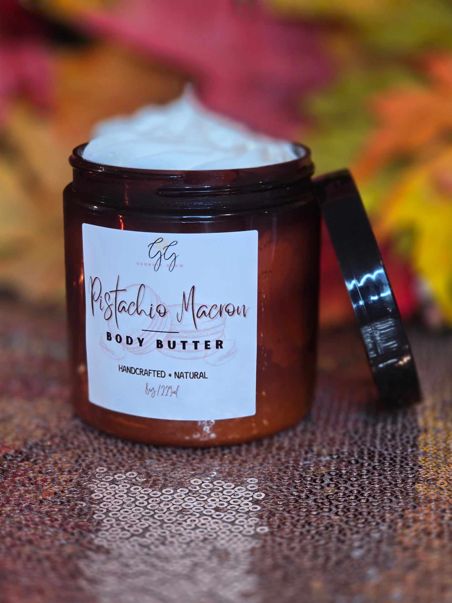 Pistachio Macron Body Butter